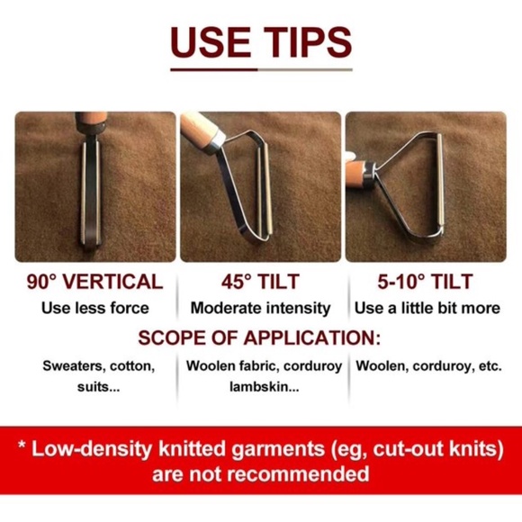 Pet Hair Remover Carpet Lint Cleaner FurPortable Double-sided NEW Fuzz Shaver - Picture 7 of 9